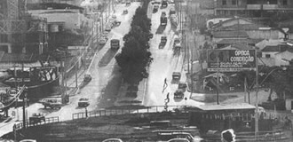 Av. Moraes Salles - 1972 anterior ao viaduto Laurão