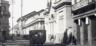 Av. Francisco Glicerio, Igreja do Rosário - 1930 