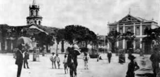 Largo do Rosário em 1885
