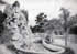 Cascata do Jardim do Centro de Conviv&ecirc;ncia em 1910