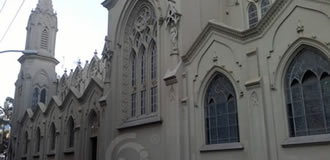 Basílica Nossa Senhora do Carmo, vista lateral da Rua Sacramento