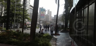 Praça Guilherme de Almeida, em frente ao Palácio da Justiça
