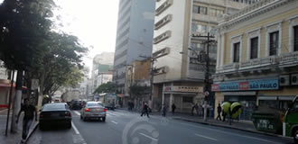 Av. Campos Sales, lateral do Palácio da Justiça
