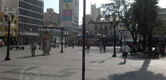 Largo do Rosário, vista da Av. Francisco Glicério