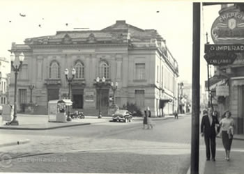 Teatro Municipal Carlos Gomes década de 1950