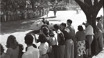 Na foto Chico Landi e sua Ferrari vencedora na Av. Barão de Itaura no dia 04/06/1958, ao fundo o prédio do Instituto Agronômico.