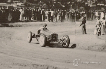 Corridas de carros antigos de fórmula vintage