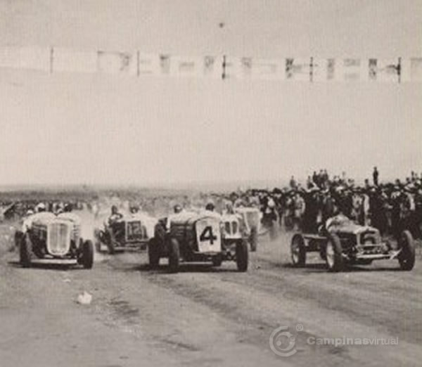 Corridas de automóveis em Campinas - Fotos antigas das corridas de