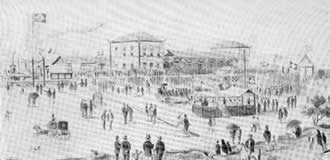 Inauguração da Estação Central em 1872