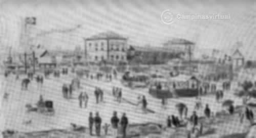 Inauguração da Estação Central, em 1872