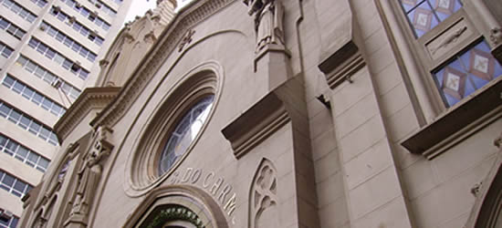 Basílica Nossa Senhora do Carmo, região central da cidade de Campinas - SP  - Campinas Virtual. em Campinas