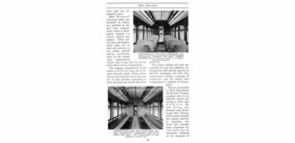 Primeira página de um artigo publicado em junho de 1921 na revista Brill sobre o Bondão de Ramal Férreo Campineiro