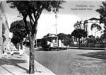 Bonde na Av. Andrade Neves, Campinas 1919