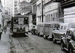 Bonde em Campinas - Rua Dr. Quirino na década 1960