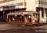 Bonde em Campinas - Bonde na Av. Francisco Glicério em 1967