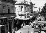 Bonde no centro de Campinas em 1930, esquina da Rua Barão de Jaguara com Rua General Osório