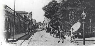 Largo do Rosário por volta de 1900